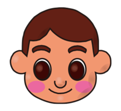 so cute boy&girl's happy life 5 sticker #15516090