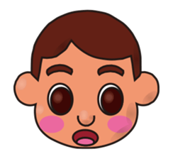 so cute boy&girl's happy life 5 sticker #15516096