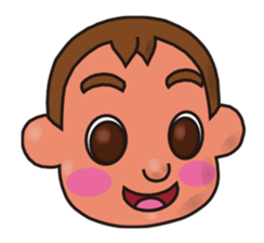 so cute boy&girl's happy life 5 sticker #15516097