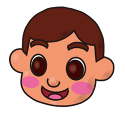 so cute boy&girl's happy life 5 sticker #15516098