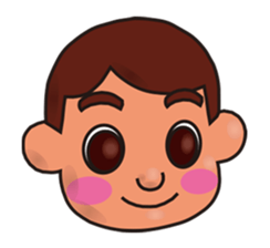 so cute boy&girl's happy life 5 sticker #15516105