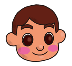 so cute boy&girl's happy life 5 sticker #15516105