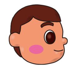 so cute boy&girl's happy life 5 sticker #15516113