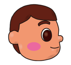 so cute boy&girl's happy life 5 sticker #15516113