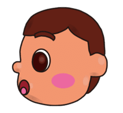 so cute boy&girl's happy life 5 sticker #15516115