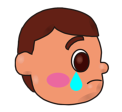 so cute boy&girl's happy life 5 sticker #15516117