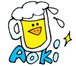 Mr.& Mrs.Aoki sticker #15516544