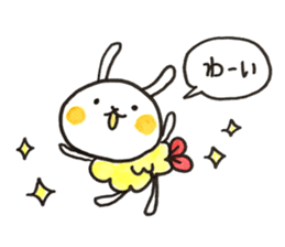 Cosplay rabbit sticker #15516563