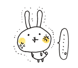 Cosplay rabbit sticker #15516573