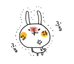 Cosplay rabbit sticker #15516574