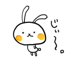 Cosplay rabbit sticker #15516578