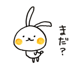 Cosplay rabbit sticker #15516579