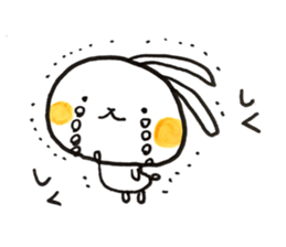 Cosplay rabbit sticker #15516581