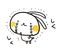 Cosplay rabbit sticker #15516581