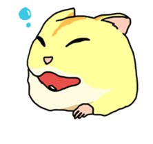 LOVE Hamster animation sticker #15517280