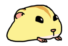 LOVE Hamster animation sticker #15517285