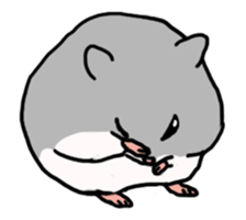 LOVE Hamster animation sticker #15517287