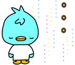 Three little birds.LOVE.pure birds sticker #15517305