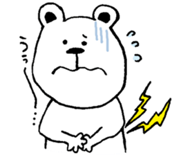 cat and a rabbit and bear cute loosely 3 sticker #15517524