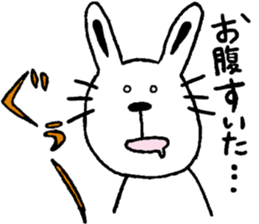 cat and a rabbit and bear cute loosely 3 sticker #15517529