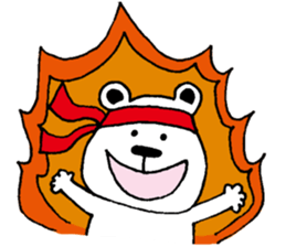 cat and a rabbit and bear cute loosely 3 sticker #15517545