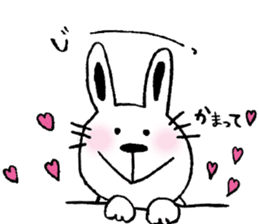 cat and a rabbit and bear cute loosely 3 sticker #15517553