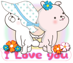 Large size, Rabbit balloon sticker 8 sticker #15518069