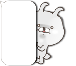 Large size, Rabbit balloon sticker 8 sticker #15518079