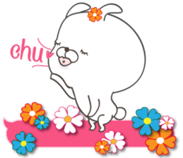 Large size, Rabbit balloon sticker 8 sticker #15518086