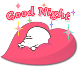 Large size, Rabbit balloon sticker 8 sticker #15518089