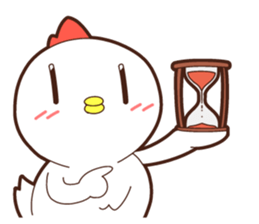 Sticker of a chicken. Name is "Kokeko" sticker #15518374