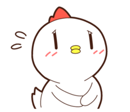 Sticker of a chicken. Name is "Kokeko" sticker #15518382