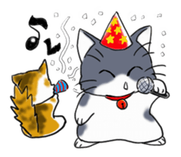 Tsundere cat harukichi 3 sticker #15519227