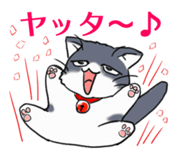 Tsundere cat harukichi 3 sticker #15519229