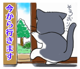 Tsundere cat harukichi 3 sticker #15519233
