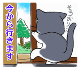 Tsundere cat harukichi 3 sticker #15519233