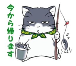 Tsundere cat harukichi 3 sticker #15519235