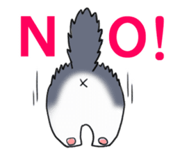 Tsundere cat harukichi 3 sticker #15519241