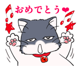 Tsundere cat harukichi 3 sticker #15519243