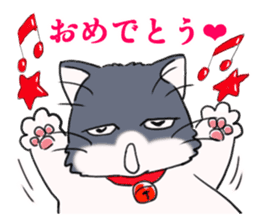 Tsundere cat harukichi 3 sticker #15519243