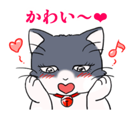 Tsundere cat harukichi 3 sticker #15519249
