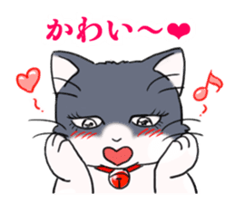 Tsundere cat harukichi 3 sticker #15519249