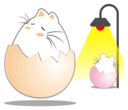 Cats and rats and our eggs. sticker #15520644