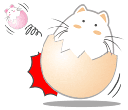 Cats and rats and our eggs. sticker #15520646