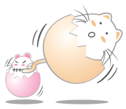 Cats and rats and our eggs. sticker #15520648