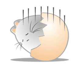 Cats and rats and our eggs. sticker #15520664
