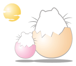 Cats and rats and our eggs. sticker #15520672