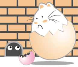 Cats and rats and our eggs. sticker #15520680