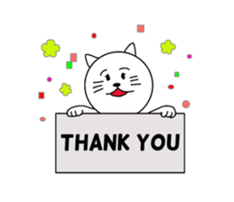 Good job cat sticker #15521344