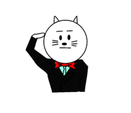 Good job cat sticker #15521353